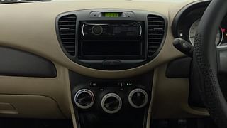 Used 2010 Hyundai i10 [2007-2010] Magna 1.2 Petrol Petrol Manual interior MUSIC SYSTEM & AC CONTROL VIEW