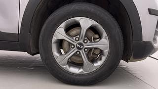 Used 2021 Kia Seltos HTK Plus G Petrol Manual tyres RIGHT FRONT TYRE RIM VIEW