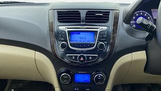 Used 2013 Hyundai Verna [2011-2015] Fluidic 1.6 VTVT SX Petrol Manual interior MUSIC SYSTEM & AC CONTROL VIEW