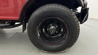 Used 2015 Mahindra Thar [2010-2019] CRDe 4x4 AC Diesel Manual tyres RIGHT FRONT TYRE RIM VIEW