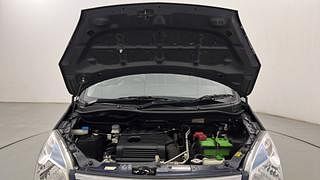 Used 2017 Maruti Suzuki Wagon R 1.0 [2010-2019] VXi Petrol Manual engine ENGINE & BONNET OPEN FRONT VIEW