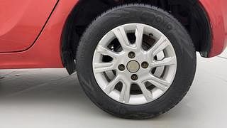 Used 2018 Tata Tiago [2016-2020] Revotron XZA AMT Petrol Automatic tyres LEFT REAR TYRE RIM VIEW