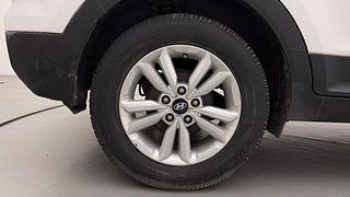 Used 2017 Hyundai Creta [2015-2018] 1.6 SX Plus Petrol Petrol Manual tyres RIGHT REAR TYRE RIM VIEW