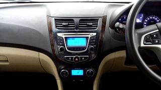 Used 2014 Hyundai Verna [2011-2015] Fluidic 1.6 CRDi SX Diesel Manual interior MUSIC SYSTEM & AC CONTROL VIEW