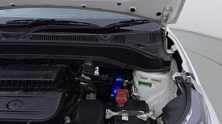 Used 2021 Tata Punch Creative AMT Dual Tone Petrol Automatic engine ENGINE LEFT SIDE HINGE & APRON VIEW