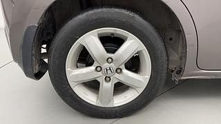 Used 2012 Honda Jazz [2011-2013] Select Petrol Manual tyres RIGHT REAR TYRE RIM VIEW