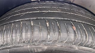Used 2021 Hyundai i20 N Line N8 1.0 Turbo DCT Petrol Automatic tyres LEFT FRONT TYRE TREAD VIEW