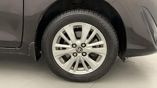Used 2018 Toyota Yaris [2018-2021] VX CVT Petrol Automatic tyres RIGHT FRONT TYRE RIM VIEW