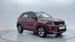 Used 2020 Kia Sonet GTX Plus 1.0 DCT Dual Tone Petrol Automatic exterior RIGHT FRONT CORNER VIEW