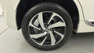 Used 2022 Toyota Glanza V AMT Petrol Automatic tyres RIGHT REAR TYRE RIM VIEW