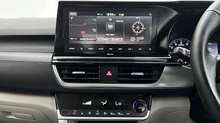 Used 2021 Kia Seltos HTX G Petrol Manual interior MUSIC SYSTEM & AC CONTROL VIEW