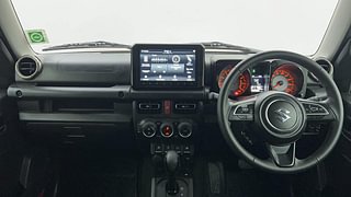 Used 2023 maruti-suzuki Jimny Alpha 1.5l Petrol AT Dual tone Petrol Automatic interior DASHBOARD VIEW