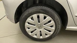 Used 2017 Volkswagen Polo [2015-2019] Comfortline 1.2L (P) Petrol Manual tyres RIGHT REAR TYRE RIM VIEW