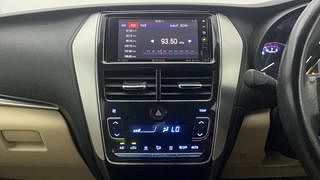 Used 2018 Toyota Yaris [2018-2021] VX Petrol Manual interior MUSIC SYSTEM & AC CONTROL VIEW
