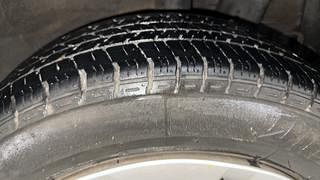Used 2015 Hyundai Xcent [2014-2017] S Petrol Petrol Manual tyres LEFT REAR TYRE TREAD VIEW