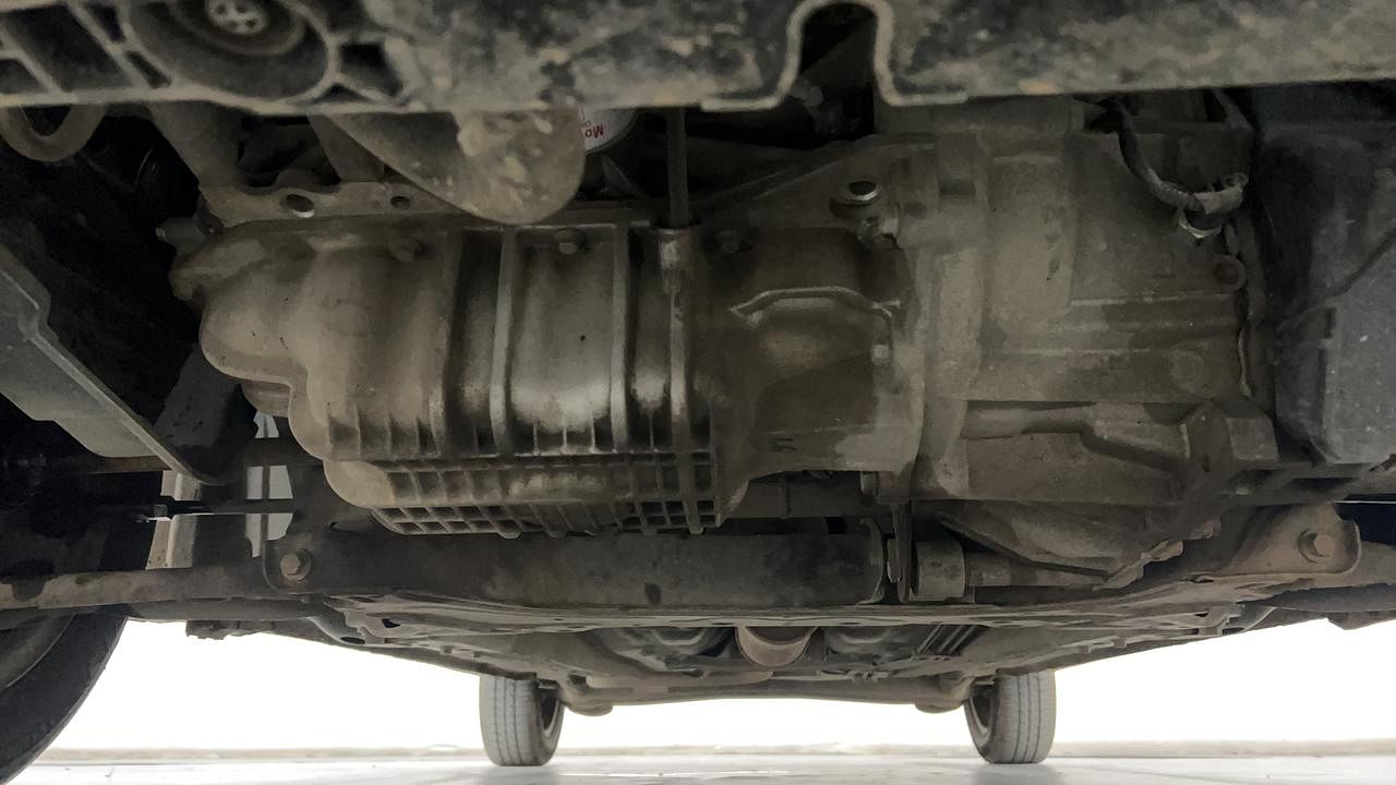 Used 2017 Ford Figo [2015-2019] Trend 1.2 Ti-VCT Petrol Manual extra FRONT LEFT UNDERBODY VIEW