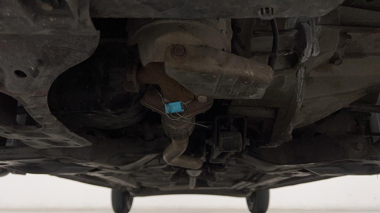 Used 2015 Hyundai i10 [2010-2016] Magna Petrol Petrol Manual extra FRONT LEFT UNDERBODY VIEW