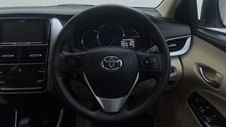 Used 2020 Toyota Yaris [2018-2021] G CVT Petrol Automatic interior STEERING VIEW