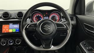 Used 2021 Maruti Suzuki Swift ZXI Plus Dual Tone Petrol Manual interior STEERING VIEW