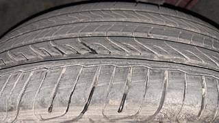 Used 2021 Skoda Kushaq Ambition 1.0L TSI MT Petrol Manual tyres LEFT FRONT TYRE TREAD VIEW