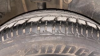 Used 2015 Tata Tiago [2016-2020] Revotron XZ Petrol Manual tyres RIGHT REAR TYRE TREAD VIEW