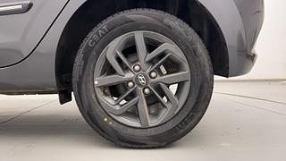 Used 2020 Hyundai Grand i10 Nios Sportz 1.2 Kappa VTVT Petrol Manual tyres LEFT REAR TYRE RIM VIEW