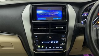 Used 2018 Toyota Yaris [2018-2021] VX CVT Petrol Automatic interior MUSIC SYSTEM & AC CONTROL VIEW