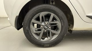 Used 2021 Hyundai Grand i10 Nios Sportz 1.2 Kappa VTVT Petrol Manual tyres RIGHT REAR TYRE RIM VIEW