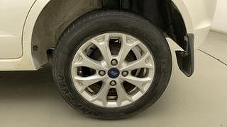 Used 2012 Ford Figo [2010-2015] Duratorq Diesel Titanium 1.4 Diesel Manual tyres LEFT REAR TYRE RIM VIEW