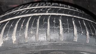 Used 2011 Toyota Etios [2010-2017] VX Petrol Manual tyres LEFT FRONT TYRE TREAD VIEW