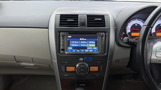 Used 2012 Toyota Corolla Altis [2011-2014] G AT Petrol Petrol Automatic interior MUSIC SYSTEM & AC CONTROL VIEW