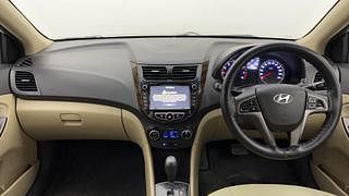 Used 2016 Hyundai Fluidic Verna 4S [2015-2018] 1.6 VTVT SX AT Petrol Automatic interior DASHBOARD VIEW