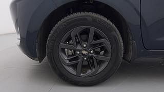 Used 2021 Hyundai Grand i10 Nios Sportz AMT 1.2 Kappa VTVT Petrol Automatic tyres LEFT FRONT TYRE RIM VIEW