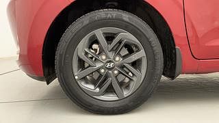 Used 2019 Hyundai Grand i10 Nios Sportz AMT 1.2 Kappa VTVT Petrol Automatic tyres LEFT FRONT TYRE RIM VIEW