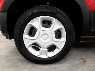 Used 2022 Maruti Suzuki S-Presso VXI+ Petrol Manual tyres LEFT FRONT TYRE RIM VIEW