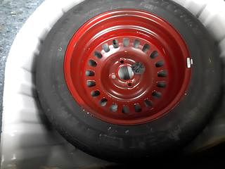Used 2021 Nissan Magnite XL Petrol Manual tyres SPARE TYRE VIEW