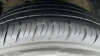 Used 2021 Mahindra XUV 300 W8 Petrol Petrol Manual tyres LEFT FRONT TYRE TREAD VIEW