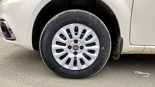 Used 2014 Fiat Punto Evo [2014-2018] Dynamic Multijet 1.3 Diesel Manual tyres LEFT FRONT TYRE RIM VIEW
