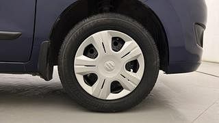 Used 2017 Maruti Suzuki Wagon R 1.0 [2010-2019] VXi Petrol Manual tyres RIGHT FRONT TYRE RIM VIEW
