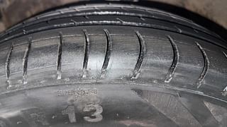Used 2012 Hyundai i10 [2010-2016] Magna 1.2 Petrol Petrol Manual tyres LEFT FRONT TYRE TREAD VIEW