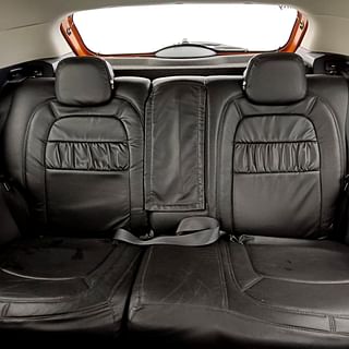 Used 2018 Tata Nexon [2017-2020] XZA Plus Dual Tone Roof AMT Petrol Petrol Automatic interior REAR SEAT CONDITION VIEW