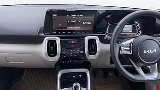 Used 2022 Kia Sonet HTX Plus 1.5 Diesel Manual interior MUSIC SYSTEM & AC CONTROL VIEW