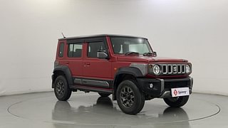 Used 2023 maruti-suzuki Jimny Alpha 1.5l Petrol AT Dual tone Petrol Automatic exterior RIGHT FRONT CORNER VIEW