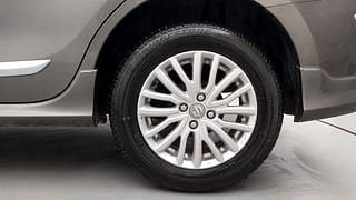 Used 2017 Maruti Suzuki Dzire [2017-2020] ZXi AMT Petrol Automatic tyres LEFT REAR TYRE RIM VIEW