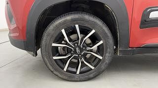 Used 2018 Mahindra KUV100 NXT K8 6 STR Dual Tone Petrol Manual tyres LEFT FRONT TYRE RIM VIEW