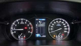 Used 2023 Maruti Suzuki Brezza ZXI Plus AT Petrol Automatic interior CLUSTERMETER VIEW
