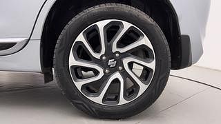 Used 2023 Maruti Suzuki Baleno Alpha AT Petrol Petrol Automatic tyres LEFT REAR TYRE RIM VIEW