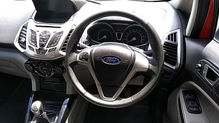 Used 2017 Ford EcoSport [2015-2017] Titanium 1.5L Ti-VCT Petrol Manual interior STEERING VIEW