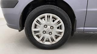 Used 2011 Hyundai Santro Xing [2007-2014] GL Petrol Manual tyres LEFT FRONT TYRE RIM VIEW