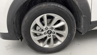 Used 2017 Hyundai Tucson [2016-2020] 2WD MT Petrol Petrol Manual tyres LEFT FRONT TYRE RIM VIEW